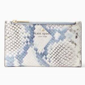 Kate Spade Hayes Street Snake-Embossed Wallet